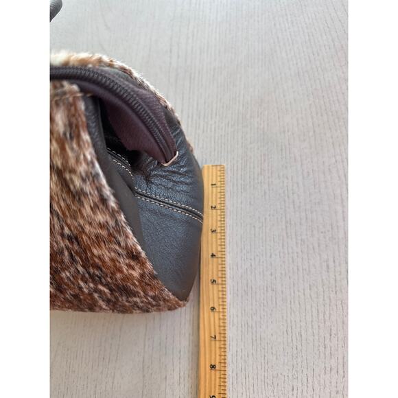 Flavia Maria Made in Brazil Cow Hide Leather Purse Western Cowgirl Country (B) - Picture 4 of 7